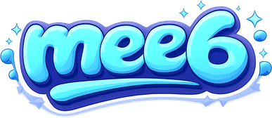 Logo mee6 neon untuk Indonesia
